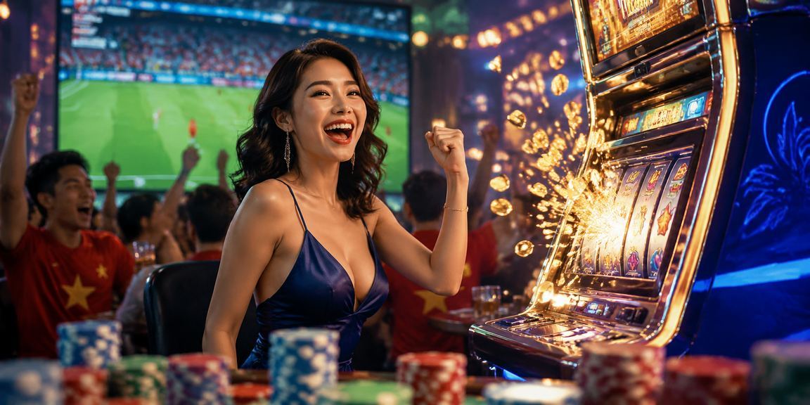 Không khí lễ hội slot game và giải trí trực tuyến tại TP Hồ Chí Minh